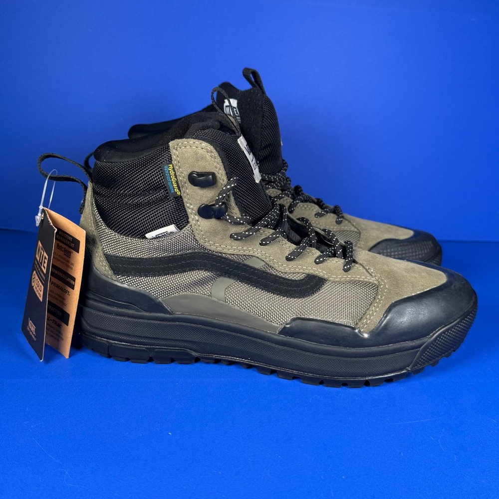 Vans‎ UltraRange EXO Hi MTE-2 Waterproof Boots Green Black Men's 7.5 W9 No Box